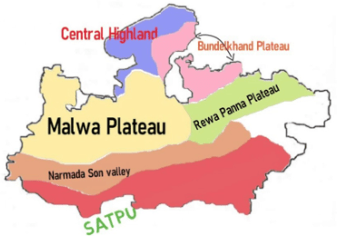 Geography of MP PSCMAHOL